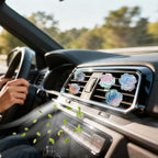 6Pcs Car Cute Colorful Big Flower Car Air Vent Clips Dashboard Decoration Air Freshener Interior Decor for Women Girl