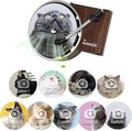 Personalized Customized Photo Car Air Freshener，Double Sided Customized Car Fresheners，Custom Air Fresheners With Picture for Boyfriend、Dad、Mom、Music Lovers.(9 pcs, White)
