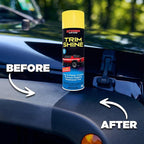 Stoner Car Care 91034-3PK Trim Shine – Black Trim and Plastic Restorer for Cars – Vinyl and Plastic Trim Protectant Coating for Interior and Exterior Use – Fast-Drying No Sling – 12 oz (Pack of 3)