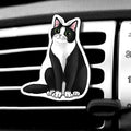 WIRESTER Fresh Scented Car Air Freshener Vent Clip, Decorative Accessories, Interior Decoration for Cars - Cow Cute, Fish, Baby Horse, Flower, Heart