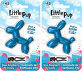 Little Pup 96613 Blue Raspberry Slushy Scent Car Air Freshener A/C Vent Clip Uses Alcohol-Free Fragrance Oil is Non Hazardous and Non Toxic, Pack of 2