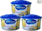 Air Freshener 3-Can Big My Shaldan Squash Scent Gel, Strong Strength Freshener for Large Cars (3-PK)