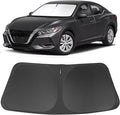 Windshield Sun Shade Custom Fit for 2020 2021 2022 2023 2024 2025 Nissan Sentra Sedan Accessories Foldable Sunshade Sun Blocker Protect Car from Sun Rays & Heat Damage Keep Car Cooler