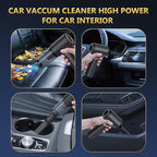 Car Vacuum Portable Cordless with 15000Pa Strong Suction, Handheld Vacuum Cleaner 4-in-1 Cordless Vacuum with 2 Suction Modes,Type-C & HEPA Filter- Lightweight(1.25lbs) for Car, Home, Pet Hair