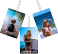Custom Car Air Freshener with Photo - Double Sided Personalized Face Picture Hanging Ornament, Funny Scented Auto Accessories, Unique Gift for Boyfriend, Husband & Home Decor