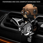 BiBi Bear Car Air Fresheners Pilot Car Diffuser Cute Car Perfume Funny Car Fragrance
