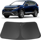 Windshield Sun Shade Custom Fit for 2017-2022 Honda CR-V CRV Accessories Foldable Sunshade Sun Blocker Protect Car from Sun Rays & Heat Damage Keep Car Cooler