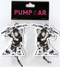 PumpCar 2 pieces toji double-sided hanging Japanese anime cherry-scented car air freshener Cool anime hanging for rearview mirror Car Interior Accessories Gifts