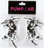 PumpCar 2 pieces toji double-sided hanging Japanese anime cherry-scented car air freshener Cool anime hanging for rearview mirror Car Interior Accessories Gifts