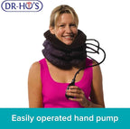 Dr-Ho's Neck Comforter – Dr-Ho's Neck Comforter – Cervical Traction Device for Pain & Posture Support – Inflatable Traction Equipment, Adjustable Stretcher for Home Use