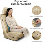 Fit for Accent Seat Covers Compatible with Hyundai Accent 2017-2026 - Waterproof Breathable Leather Automotive Seat Cushions Protector,Airbag Compatible,Only 2 Front seat Covers(Beige)