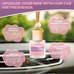 Car Air Freshener Diffuser Hanging, Pink Sugar Fragrance Oil