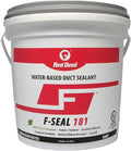 Red Devil 0841DX F-Seal 181 Duct Seal, Fiber Reinforced Water Based Duct Sealant, 1 Gallon, Gray, Made in USA