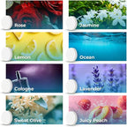 16 Pack Fragrance tablets for Car Air Freshener Refills with 8 Sample Scents, Air Vent Clip Freshener Replacement Pads, Solid Scent Refill Tablets (1 pc per pack, 2 Tablets per Scent)