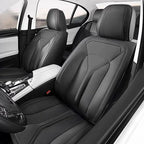 5 Seats Seat Covers Fit for Kia Sorento 2007-2023 2024 2025 Custom Breathable Leather Car Seat Cover Fit for Sorento (5 Seat,Black)