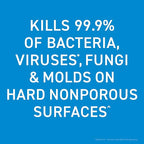 Bioesque Botanical Disinfectant Solution, Heavy Duty Broad-Spectrum Disinfectant, Kills 99.9% of Bacteria, Viruses*, Fungi, & Molds, 32 Fluid Ounce (Pack of 12)