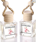 2-Pack Car Air Fresheners, Car Deodorizer, Cherry-Blossom Air Freshener – Long Lasting Hanging Car Air Freshener for Men and Women, Car Scent Diffuser by VUTOLLOSA