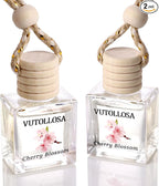 2-Pack Car Air Fresheners, Car Deodorizer, Cherry-Blossom Air Freshener – Long Lasting Hanging Car Air Freshener for Men and Women, Car Scent Diffuser by VUTOLLOSA