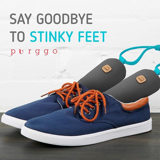 Bamboo Charcoal Air Purifying Bag - Last 365+ Days - Shoe Deodorizer, Odor Eliminator - No Chemicals - Air Freshener for Shoes and Closet - Remove Odor Naturally - [4 Pack] [Gray]