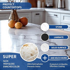 Home Ceramic Coating Spray Kit - Shine, Seal & Protect Kitchen & Bath Surfaces, High-Gloss, Repels Stains & Grime Effective - Great for Stainless Steel, Sinks, Countertops, Glass, and More -2PACK