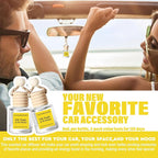 C Classy Car Air Freshener Hanging 2 Pack, Air Fresheners, Hotel Scent Diffuser Oil for Cars, Long-Lasting Fragrance, Cute Car Accessories, C ar Freshener for Women & Men Gift, Made in USA