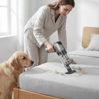 Hand Held Vacuum Car Vacuum Cleaner 18000PA High Power, 4-in-1 Air Duster & Air Blower & Pump Cordless Rechargeable Mini Small Shop Vac for Household Chores, Flooring, Car, Pet Hair