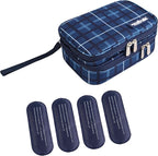 Apollo Walker Insulin Cooler Travel Case Diabetic Medication Cooler with Ice Packs and Insulation Liner TSA Approved