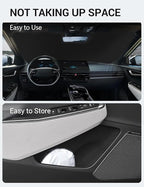 Proadsy for Kia EV6 2023 2024 2025 2026 Windshield Sun Shade 4-Layer Foldable Front Sunshade Protector Sun Visor Blocks UV Rays Keep Car Cooler