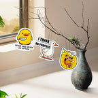 10Pcs Funny Car Air Freshener Hanging Decor Cute Accessories for Auto Interior, Funny Mirror Decor Hanging Cars Freshener Interior Gift for Men Women