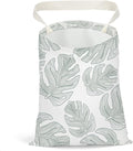 Car Trash Bag Car Garbage Bag Hanging Cars Trash Can, Waterproof Cars Back Seat Organizer for Vehicle Travelling Campingg Eucalyptus Palm Leaves Decor