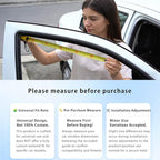 Car Curtains for Side Window - 4 Pcs Thicken Privacy Sun Shades Magnetic 100% Block Light Car Window Covers with Cooler Feeling (Thickset, 4pcs)