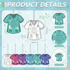 12 Pcs Nurse Appreciation Gift Bulk Funny Air Freshener Car Scented Thank You Hanging Decor Gifts for Doctors Practitioner Medical Assistant Medical Staff