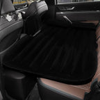 Car Air Mattress Portable Car Bed Back Seat Camping Bed Inflatable Dog Bed for Car Universal SUV Camping Mattress with Car Air Pump 2 Pillows (Black)