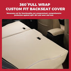 FREESOO for Toyota RAV4 Seat Covers - Custom Fit Car Seat Covers Full Set for Toyota RAV4 2024-2019 2025 LE XLE Limited XLE Premium - Luxury Waterproof Leather Seat Covers for SUV - Beige