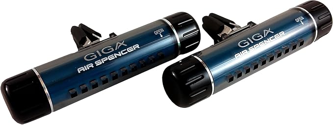 Air Spencer GIGA G51 Clip - Squash Scent Car Air Freshener by Eikosha Co. Japan, Multipack of 2
