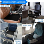 Big Ant Breathable Car Seat Cushion, 1PC Car Interior Seat Cover Cushion Pad Mat for Auto Supplies Home Office Chair (Black)