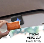 TERPINK Car Air Freshener Visor Clip Compatible with Drift Car Air Freshener, Auto Accessories, Vehicle Sun Visor Metal Clip, Black, Freshener not include (3 Pack)