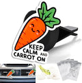 Cute Car Air Freshener Clips Carrot Car Vent Clips Carrot Cars Scents Cologne Air Conditioner Clip Auto Vent Interior Decoration Cars Accessories Carrots Gifts for Men Women,Friends