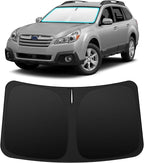 INSAUTO Custom Fit Windshield Sun Shade Accessories for Subaru Outback 2010-2014, Foldable Front Window Sunshade, UV & Heat Reflector, Keeps Interior Cool, Includes Storage Bag