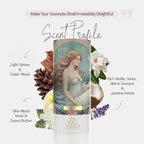Aphrodite Hanging Car Air Freshener for Women, 100% Natural Essential Oils - 60 Days Lasting Car Scent by House of Olympus - Made in USA