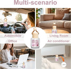 6 Pack Air Freshener Diffuser, Hanging Air Fragrance Essential Oil Diffuser, Car Scents Accessories Cute Car Interior Decor,Car Air Fresheners for Women & Men Gift Cologne Aromatherapy Oil