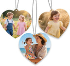 Custom Air fresheners with Picture,Personalized Air Freshener for Car,Cute Hanging Car Air Fresheners for Women,Double-sided Photo Printing Hanging Car Scents 30 scents available