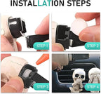 3 PCS Skull Car Air Fresheners Vent Clips, Halloween Decor, Air Conditioner Outlet Diffuser, Horror Car Decorations Accessories