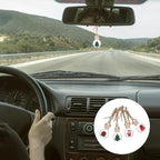 Mobestech 20 Pcs Car Aromatherapy Pendant Air Car Fresheners Hanging Oil Diffusers Hanging Diffuser Pendant Aromatherapy Essential Oil Diffuser Diffusers Glass