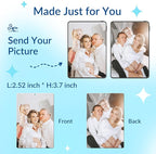Custom Air Fresheners with Picture - Personalized Double Sided Photo Air Freshener, Customized Air Freshener for Car Wardrobe Bathroom Hanging Ornaments (A1-Rectangle)
