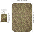 Poncho Liner Military Insulation Outdoor Camping Blanket for Travel, Beach, Grass, Picnic, Car Emergency, Outdoor, Survival