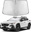 EcoNour Windshield Sunshade Compatible for Subaru Crosstrek 2024 2025 2026, Sun Visor for Front Windshield & Window Sun Shade Cover, UV Heat Blocker & Protector, Car Accessories