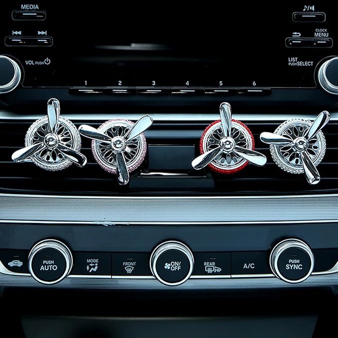 Shining Car Air Outlet Freshener For Creative Vent Diffuser With Rotating Propeller Decor Clips Air Freshener Gi Air Freshener Clips For Vent