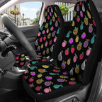 GENANY Power Fruit Car Seat Covers Set of 2, Breathable Front Seat Covers for Truck Sedan SUV, Anime Car Accessories, Anime Gift for Women Men