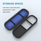 SHBC Compact Insulin Cooler Travel case for Diabetics Carrying On, Working, Office, etc. Well-Organized Small Bag for Medication Cooling Insulation Epi Pen Carrying Case with One Ice Pack Black …